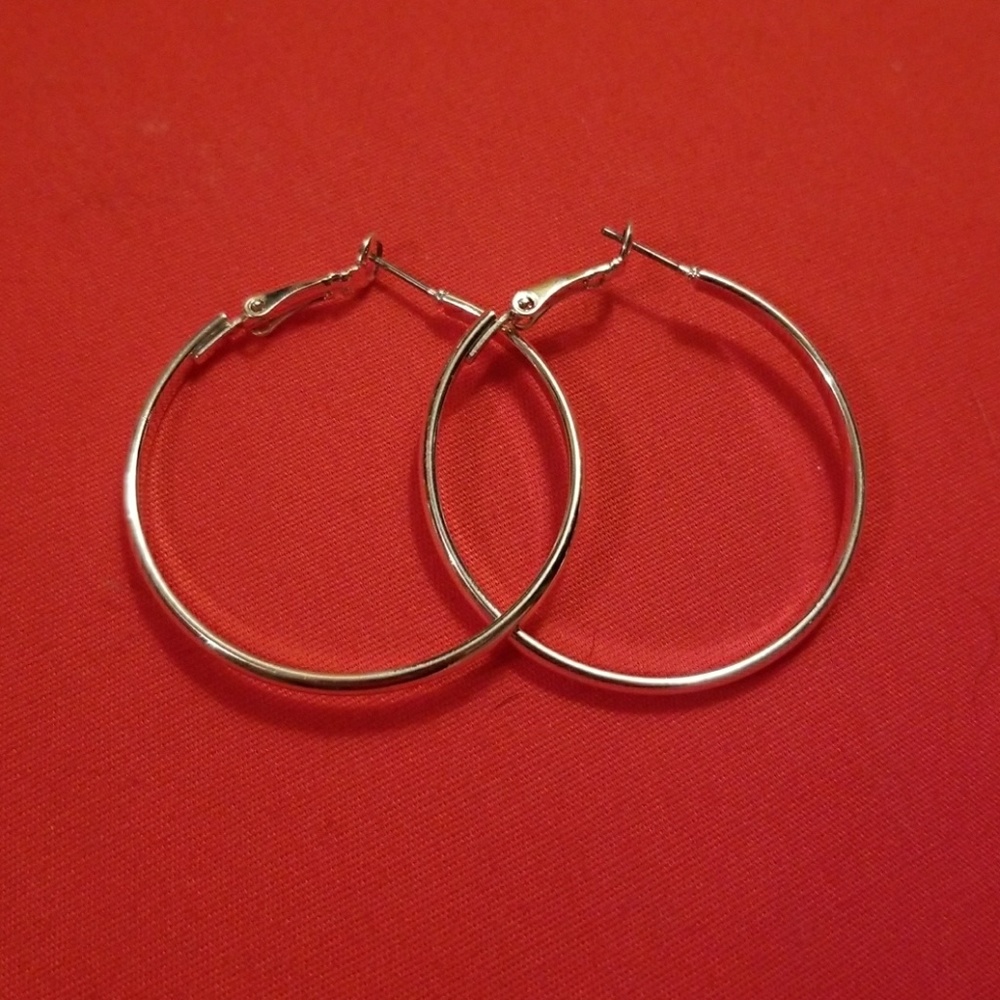 Costume  - Silver Hoops